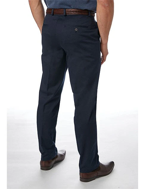 CITY CLUB HAMMOND PLACE FLP007 CHINO - Dark Navy - Image 2