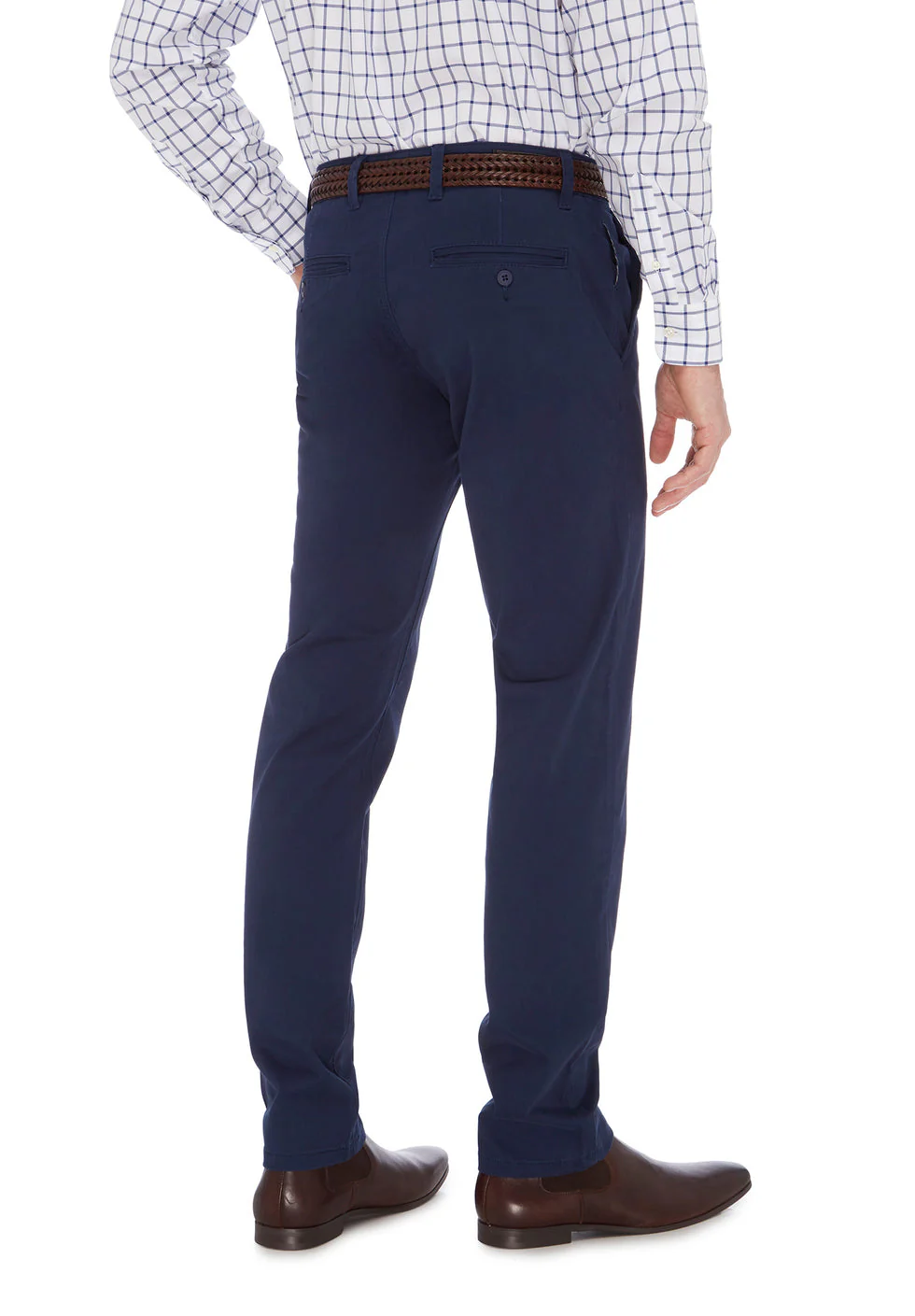 CITY CLUB HAMMOND PLACE FLP007 CHINO - Navy - Image 2