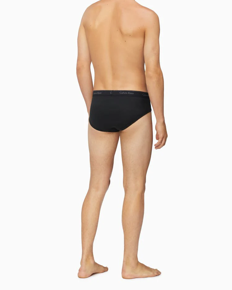 CK NB4004 COTTON CLASSICS 4 PACK HIP BRIEFS - Image 3