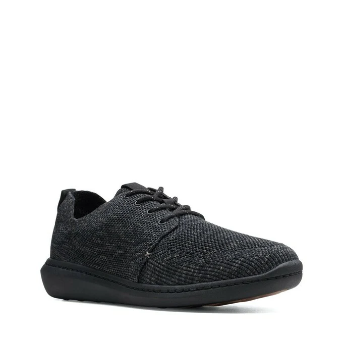 Clarks Step Urban Mix Sneaker - Black Combo - Image 2
