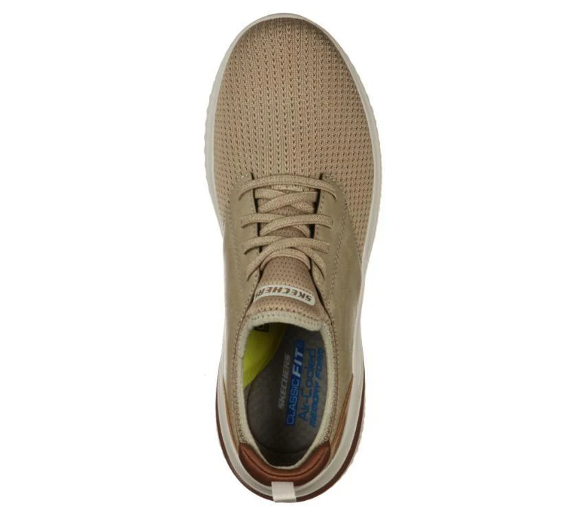 Skechers 210239 Delson 3.0 - Mooney Taupe - Image 5