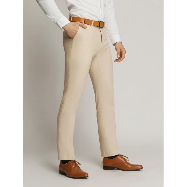 Urban Behavior 5910 Boys Linen Pants - Beige - Image 2