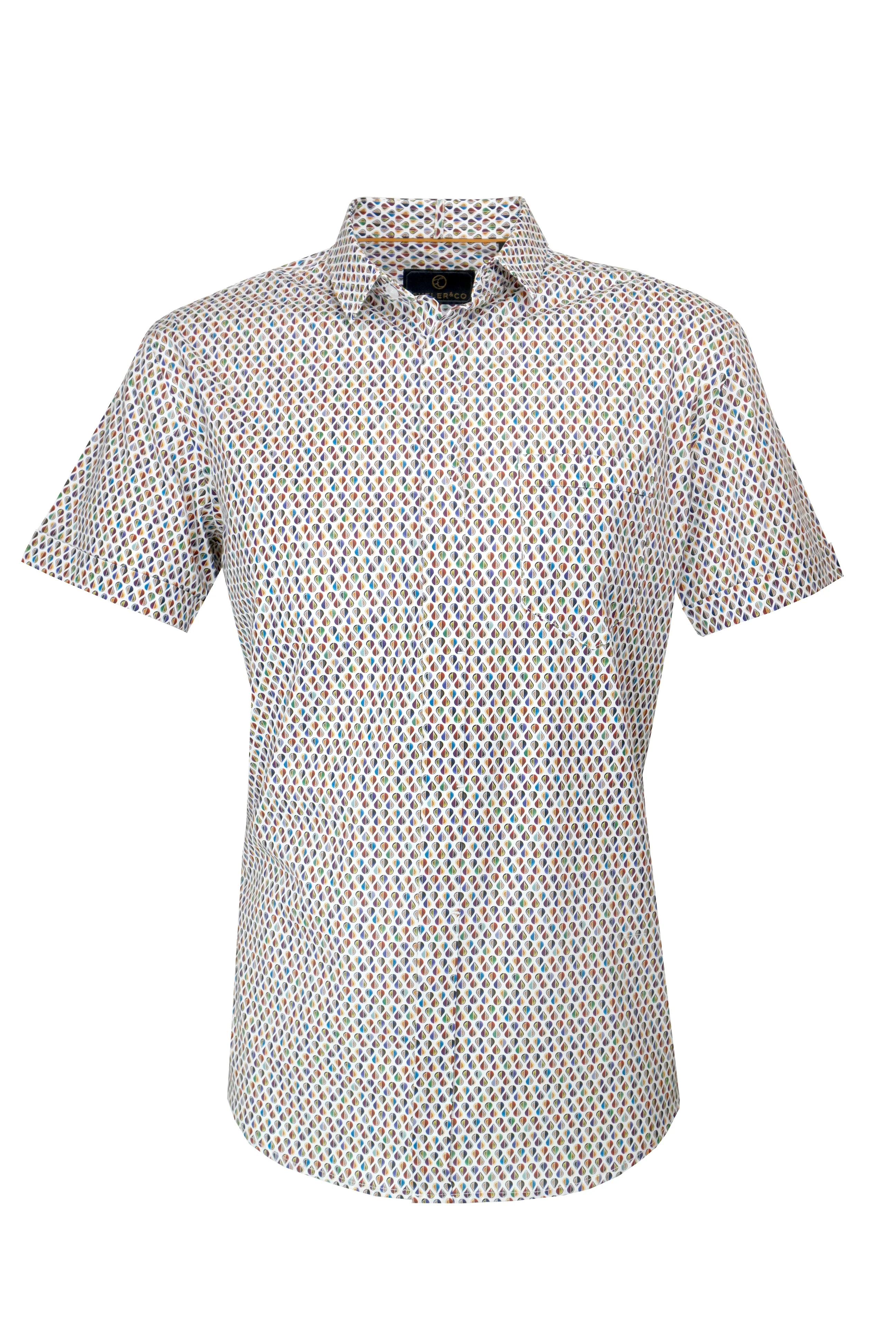 CUTLER & CO Brody CS21097 S/S Shirt - 126 Oasis