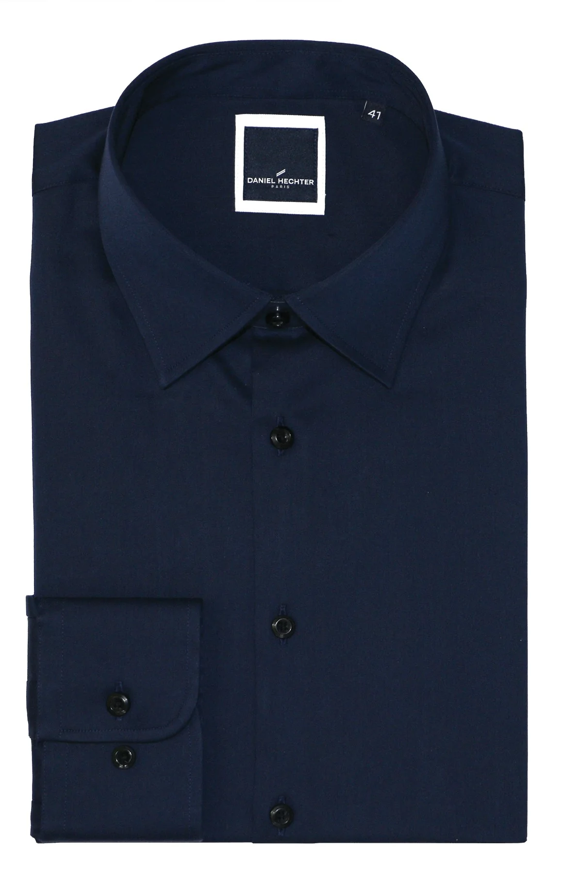 Daniel Hechter Franco Long Sleeve Shirt - Navy