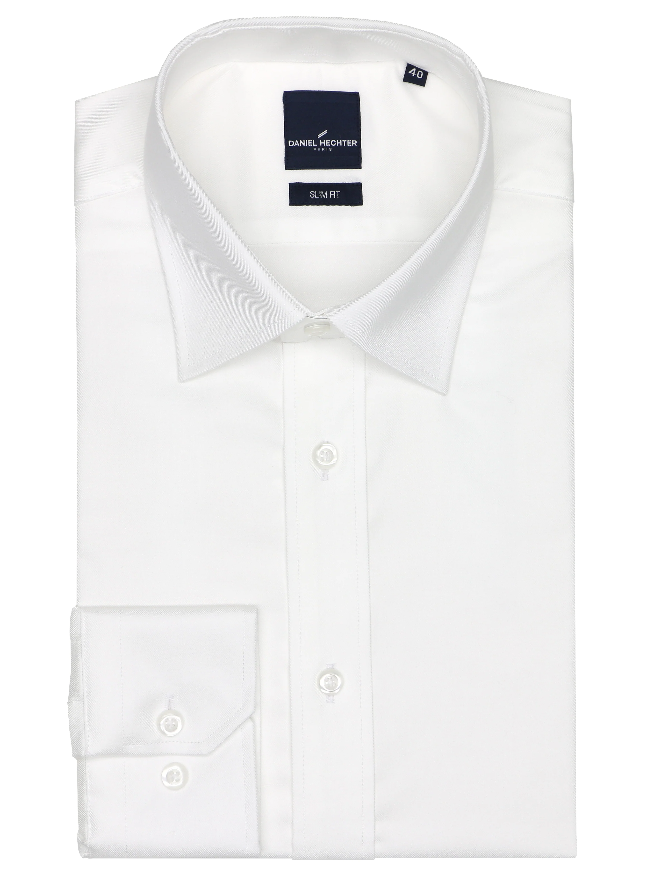 DANIEL HECHTER ST5WT Liberty Modern Fit Business LS Shirt - White