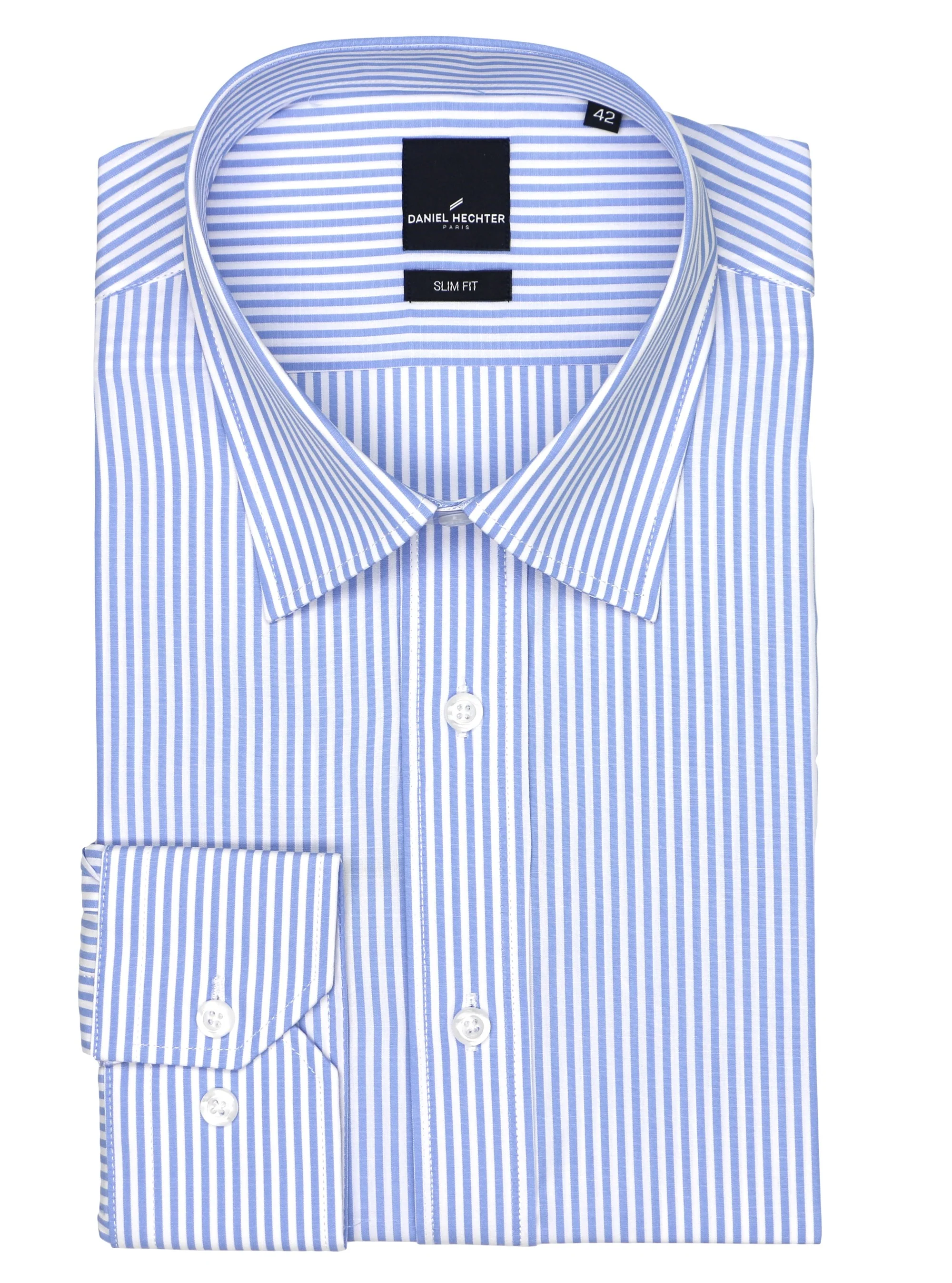 DANIEL HECHTER Liberty W23GC1 L/S Striped Business Shirt - Image 2