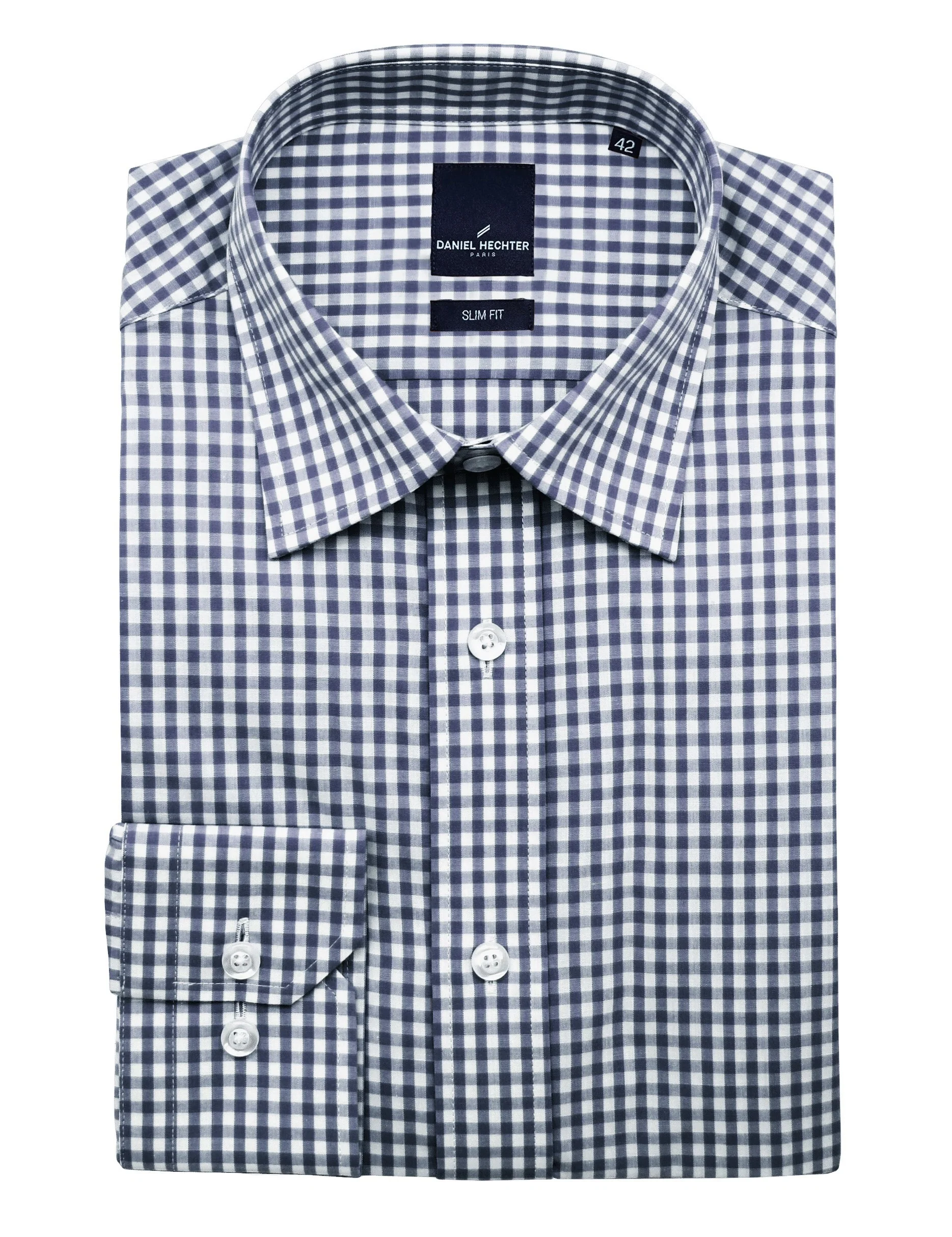 DANIEL HECHTER Liberty W23GC2 L/S Check Business Shirt - Image 2