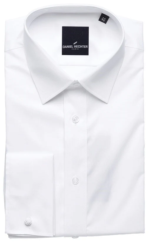 DANIEL HECHTER ST5WT Liberty French L/S Shirt - White