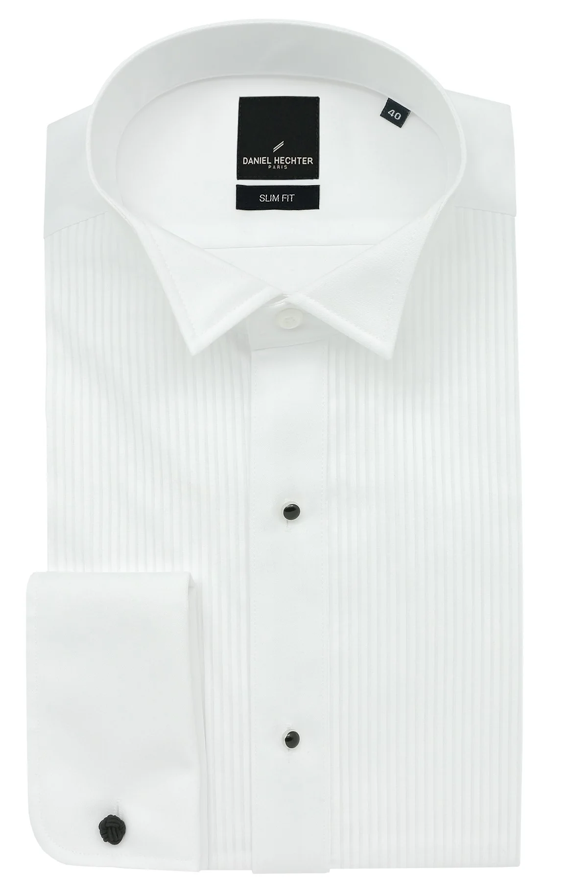 DANIEL HECHTER ST5WTDSWS DINNER PLAIN SHIRT - White