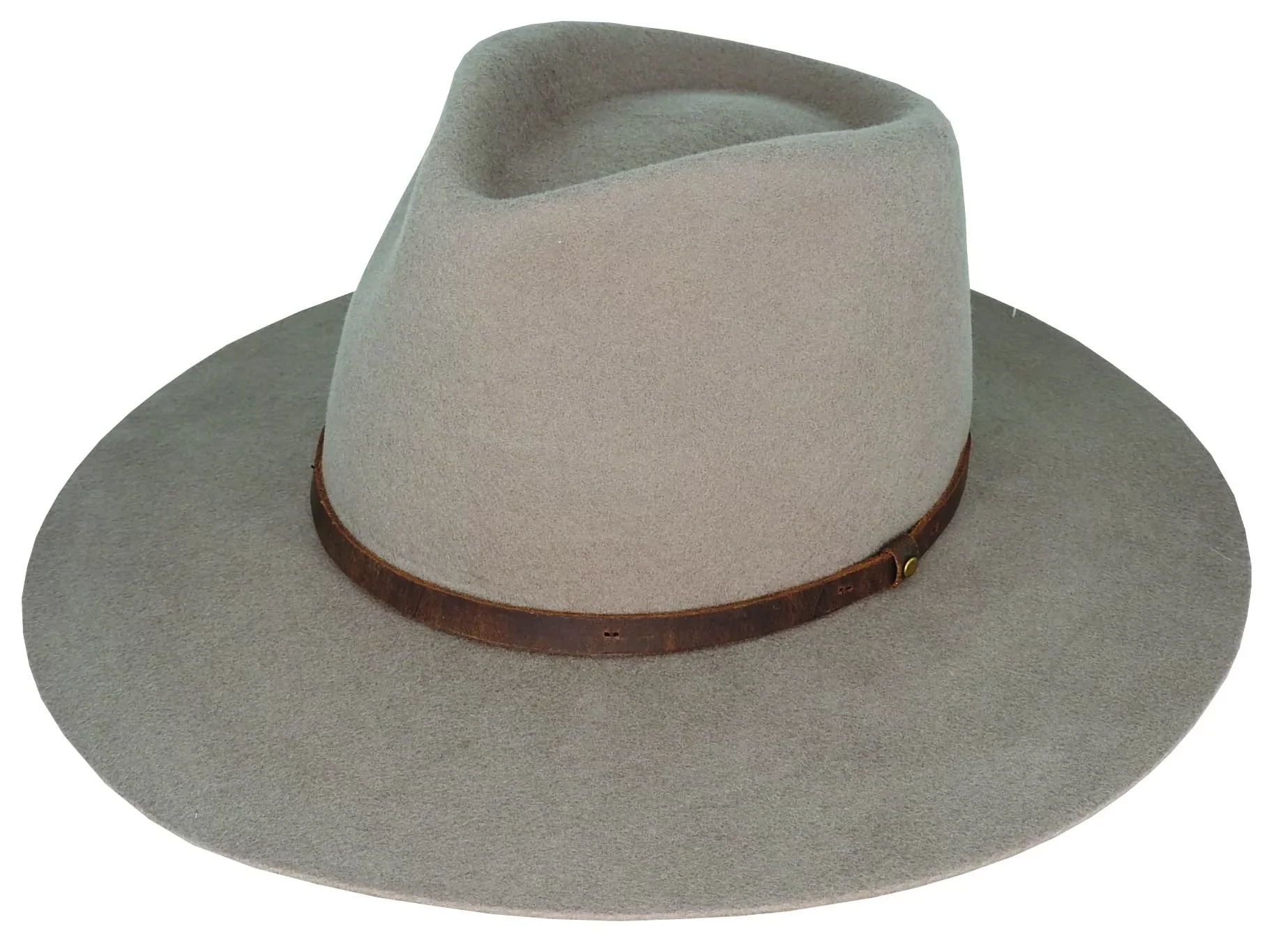 DOT & Co WILL 21830 – WOOL FELT TEAR DROP FEDORA - Image 2