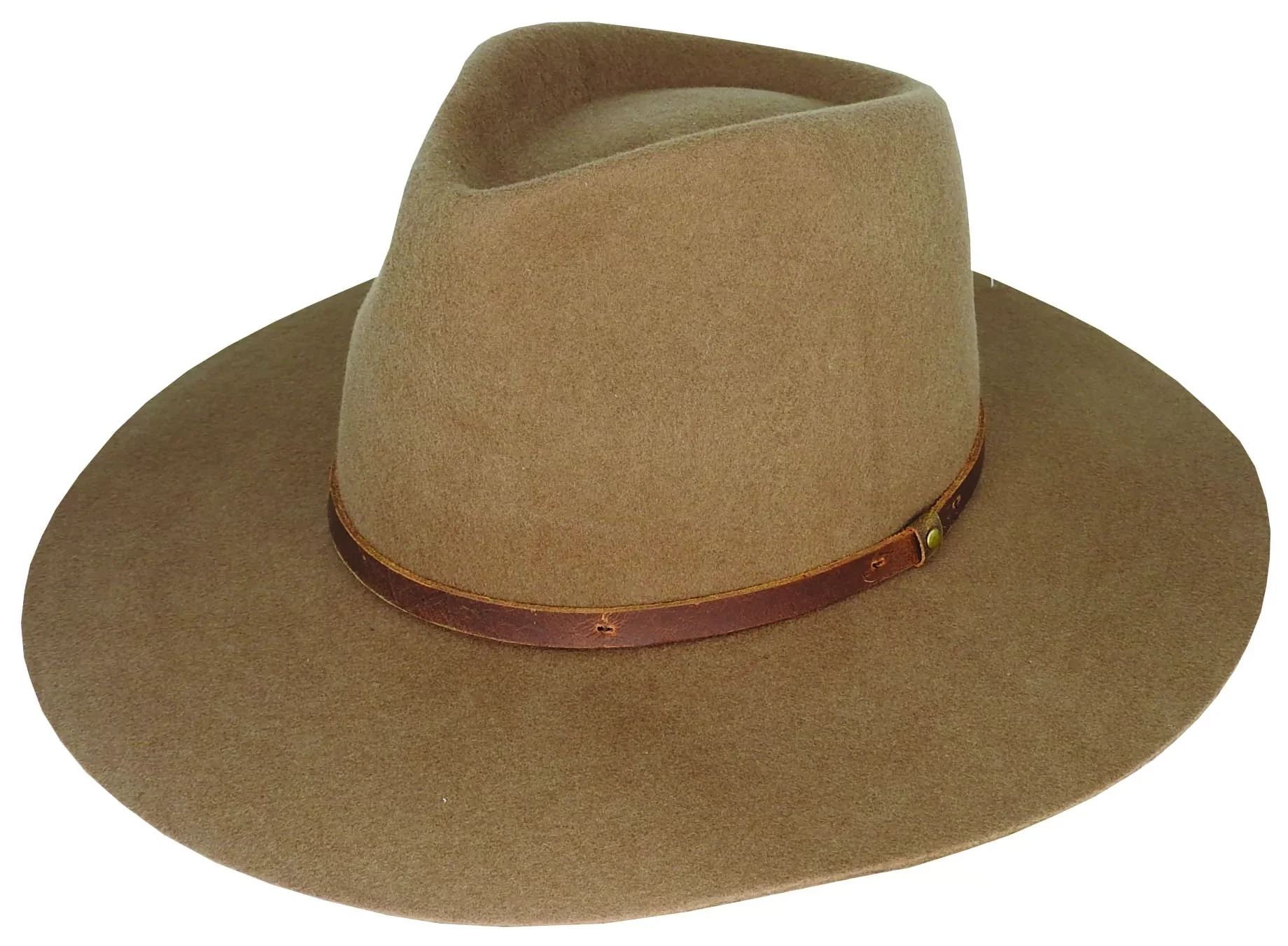 DOT & Co WILL 21830 – WOOL FELT TEAR DROP FEDORA - Image 3