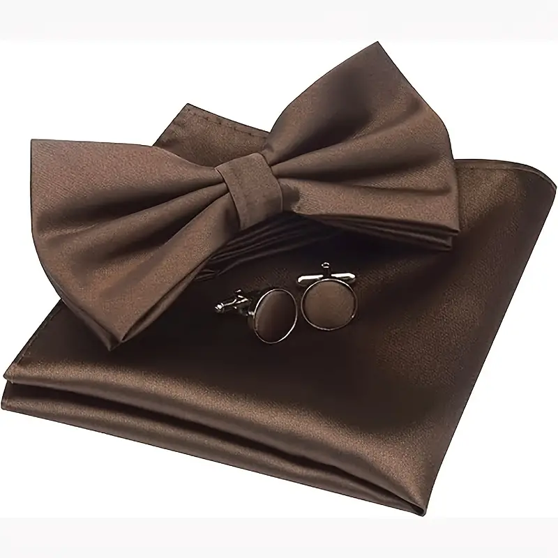 E-MALE 3 Piece Bow Tie Set - Image 8