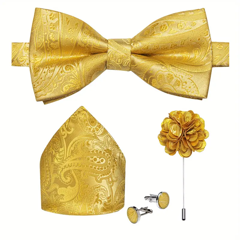 E-MALE 4 Piece Bow Tie Sets - Image 5