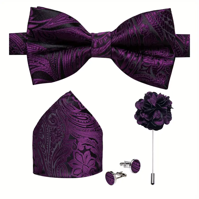 E-MALE 4 Piece Bow Tie Sets - Image 8