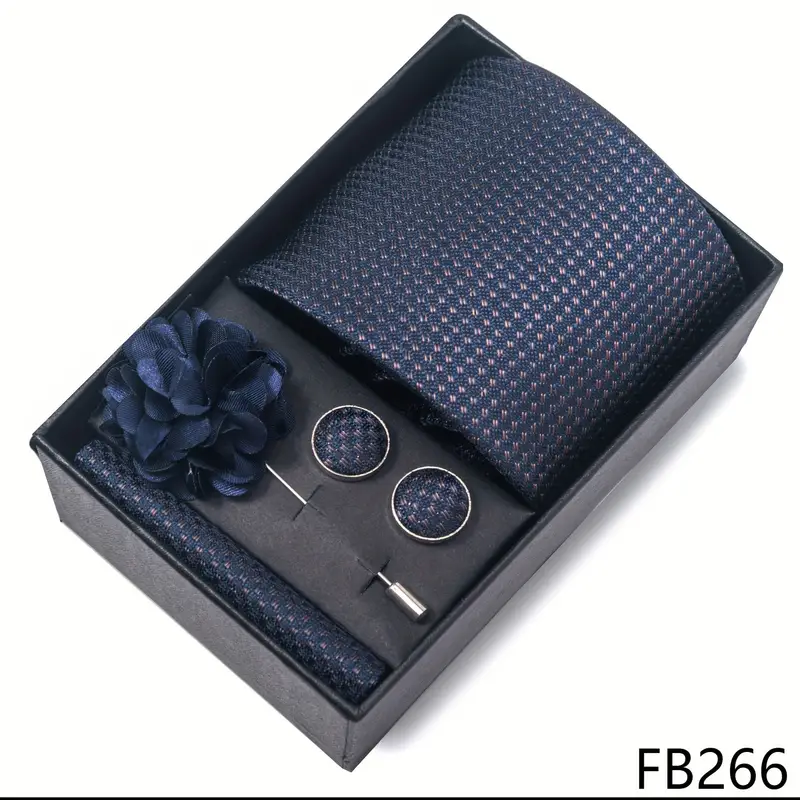 E-MALE 4 Piece Boxed Tie Set - Image 5
