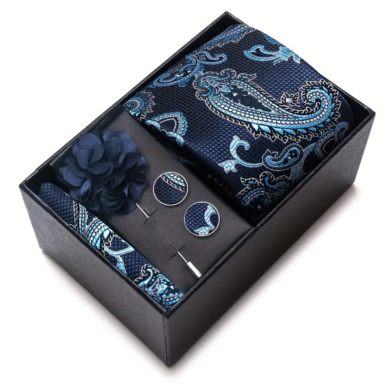 E-MALE 4 Piece Boxed Tie Set - Image 6
