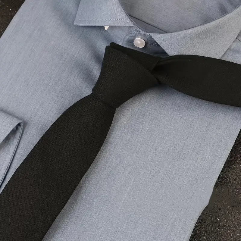E-Male 6cm Cotton Plaid Ties - Image 4