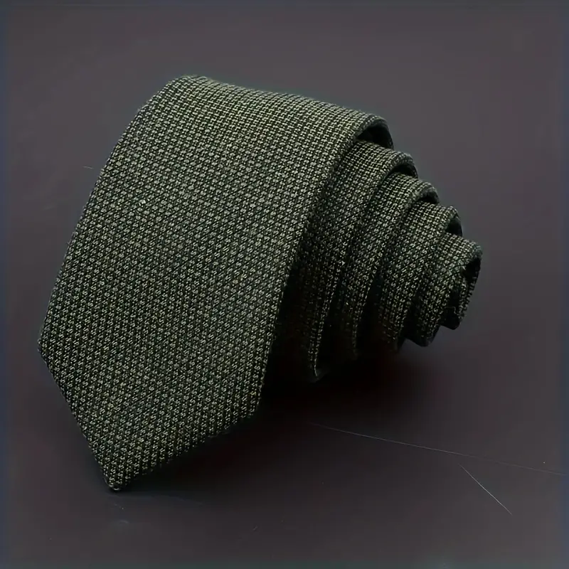 E-Male 6cm Cotton Plaid Ties - Image 7