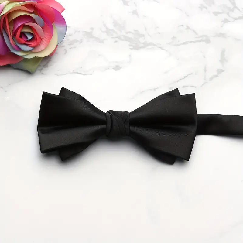 E-Male BLACK Bow Ties - Image 4