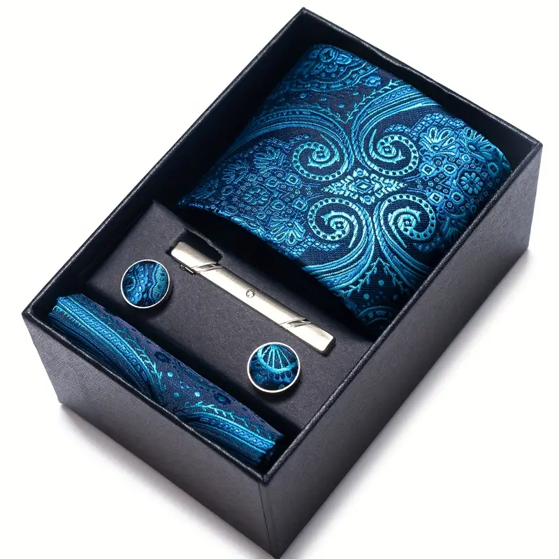 E-MALE Four Piece Boxed Tie Set - Image 11