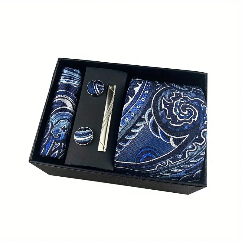 E-MALE Four Piece Boxed Tie Set - Image 5