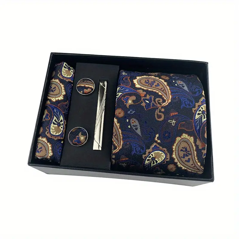 E-MALE Four Piece Boxed Tie Set - Image 6