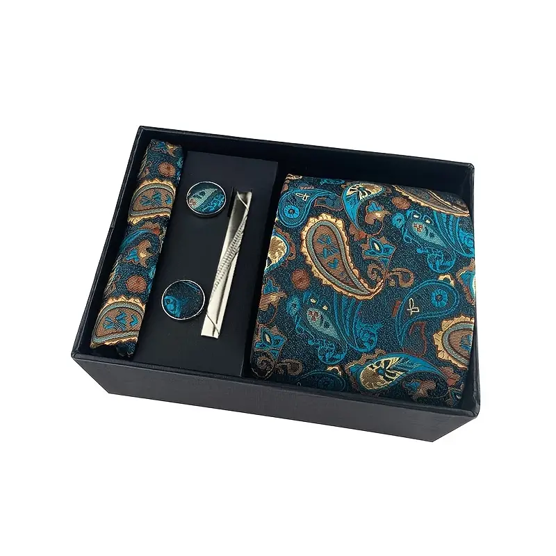 E-MALE Four Piece Boxed Tie Set - Image 7