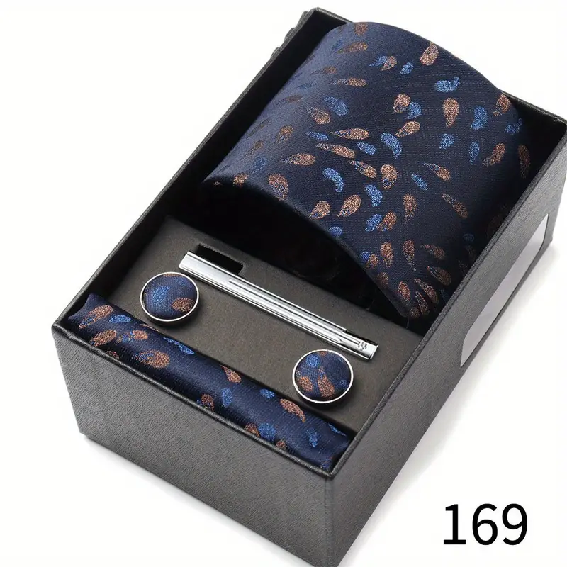 E-MALE Four Piece Boxed Tie Set - Image 8