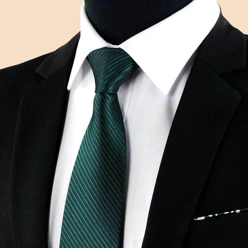E-Male Ribbed Tie - Image 17