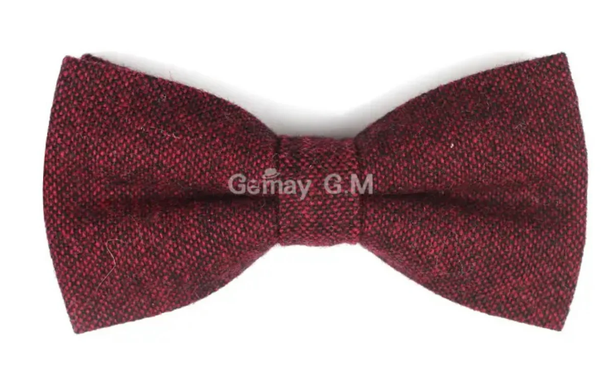 E-Male Wool Bow Tie - Image 12
