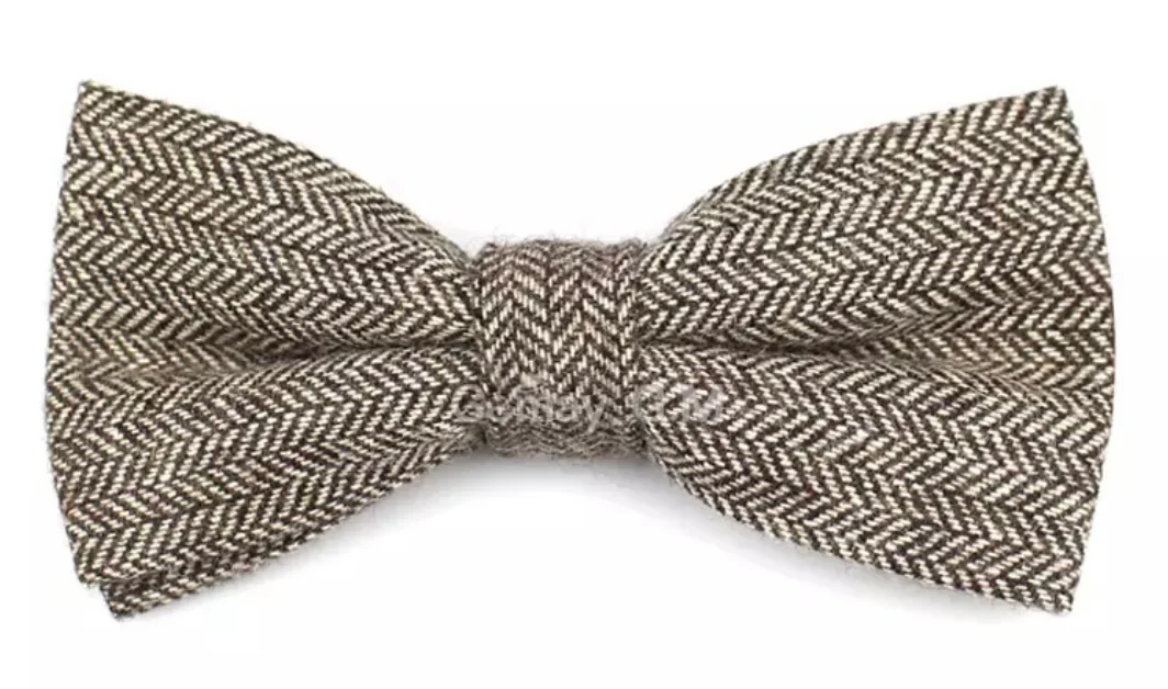 E-Male Wool Bow Tie - Image 3