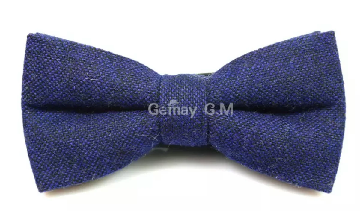 E-Male Wool Bow Tie - Image 9