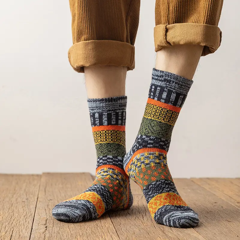 E-Male Woollen Knit Socks - Image 5