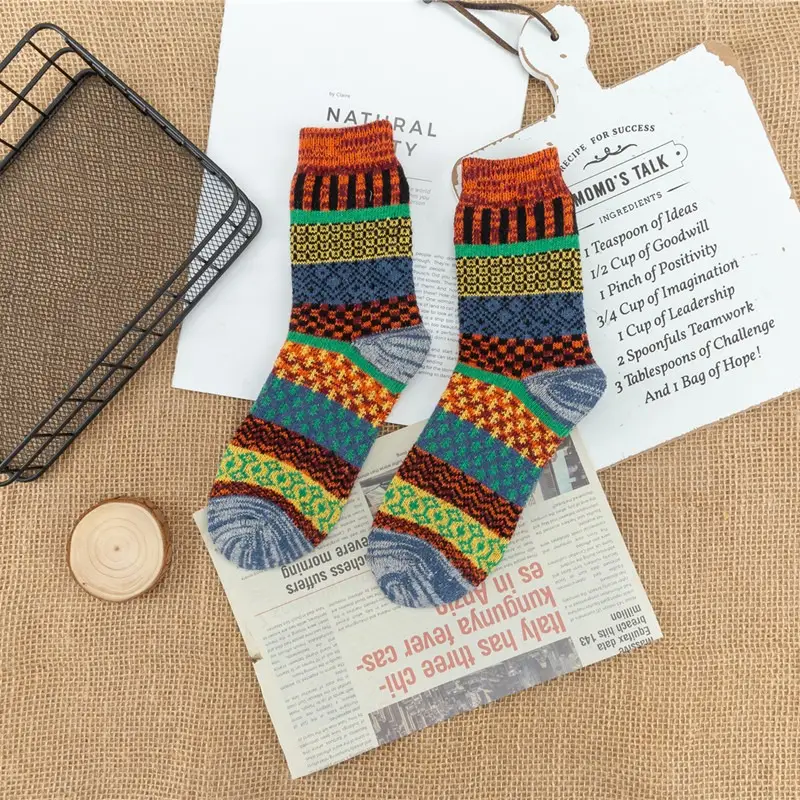 E-Male Woollen Knit Socks - Image 7