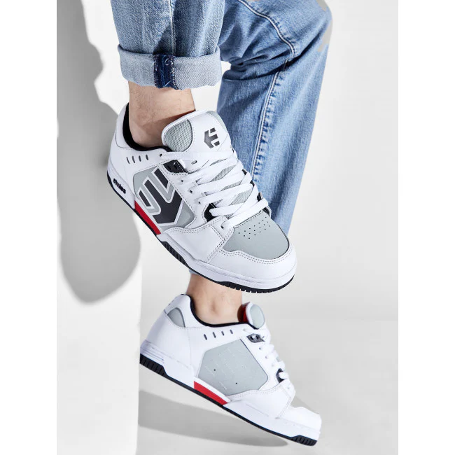 Etnies Faze - White/Grey/Black - Image 7