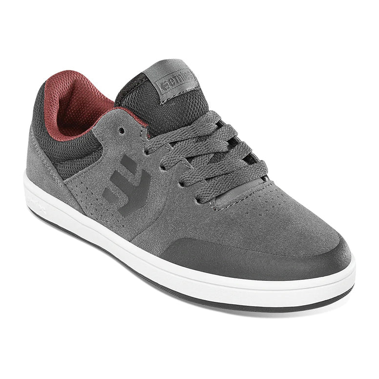 ETNIES MARANA SHOES - GREY / BLACK / RED - Image 2