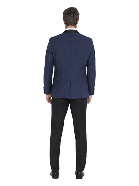 FERRARI FORMALWEAR XAVIER BLUE TUXRDO HIRE SUIT - Image 3