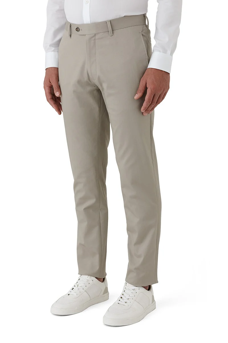 GIBSON JUSTICE CHINO FAJ706 PANT - Taupe - Image 2