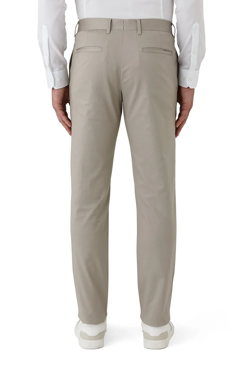 GIBSON JUSTICE CHINO FAJ706 PANT - Taupe - Image 3