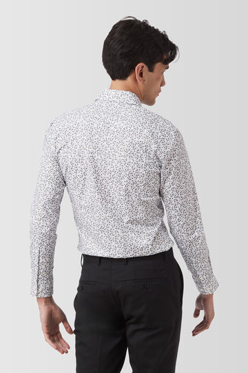 GIBSON MOTION FGV633 L/S FLORAL SHIRT - White - Image 4