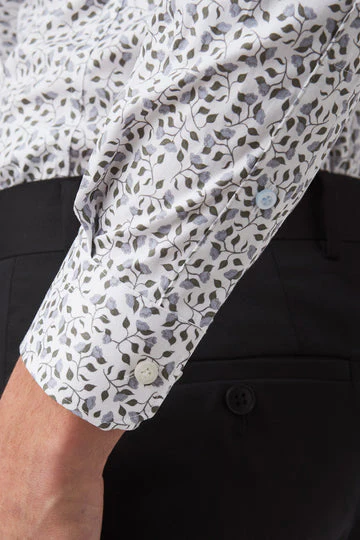 GIBSON MOTION FGV633 L/S FLORAL SHIRT - White - Image 5