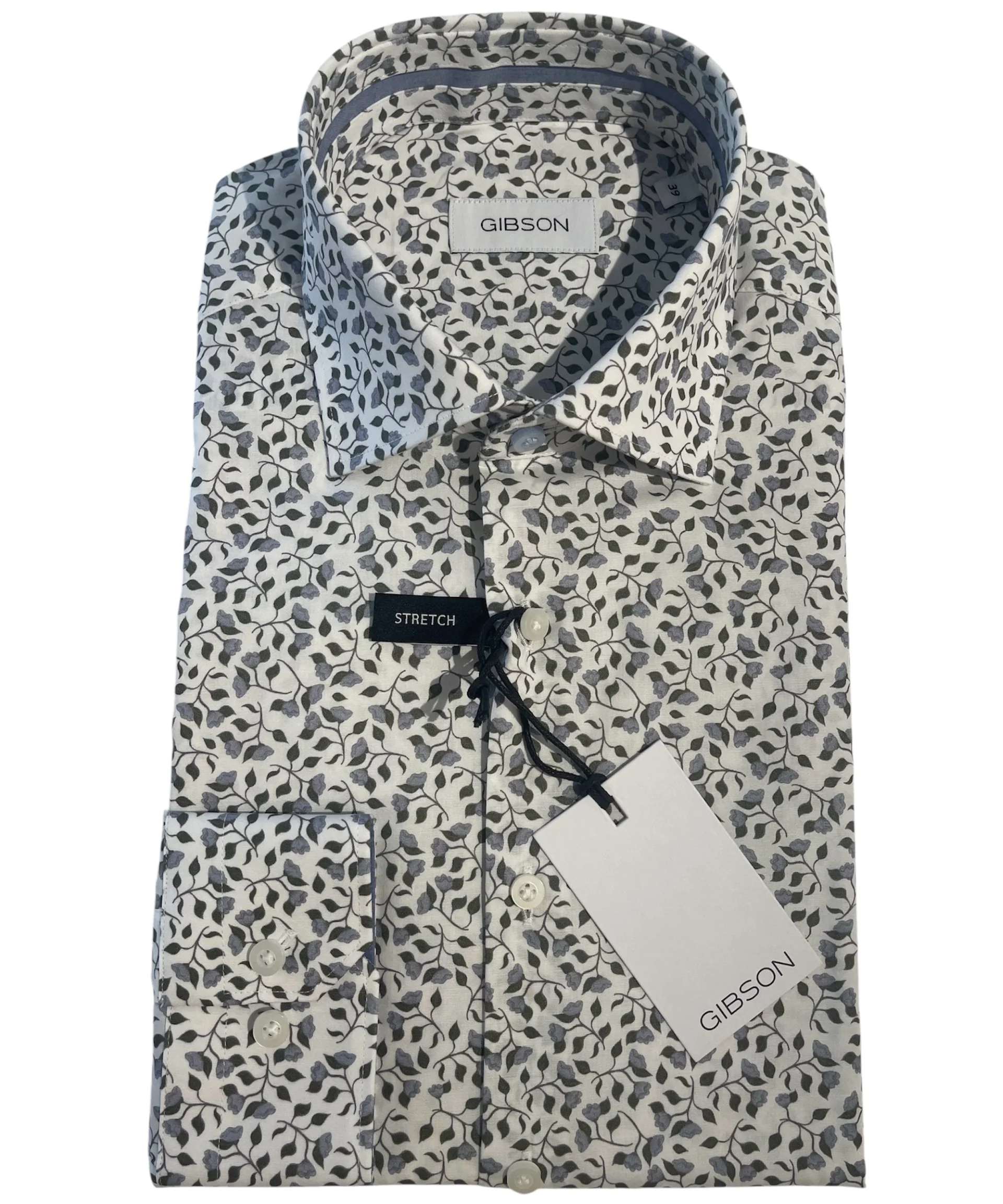 GIBSON MOTION FGV633 L/S FLORAL SHIRT - White - Image 6