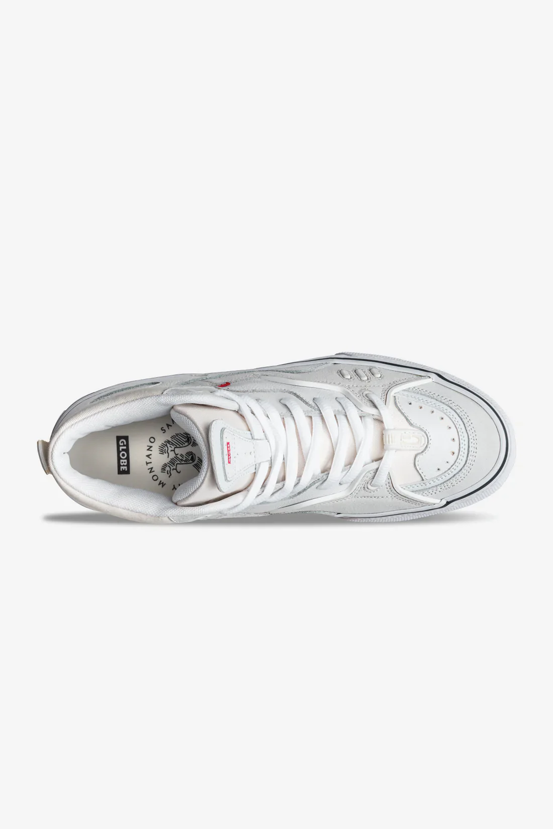 GLOBE Dimension Hi-Top  - White/Montano - Image 2