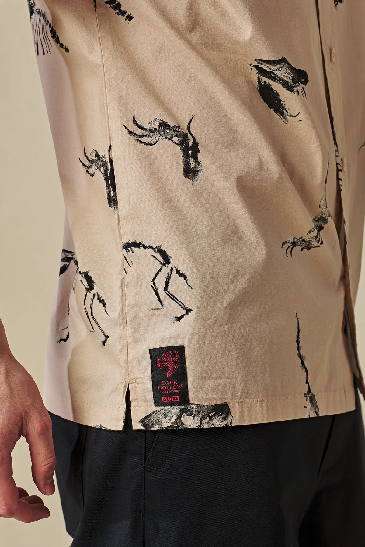 GLOBE Dion Agius Tasi SS Shirt - Stone - Image 3