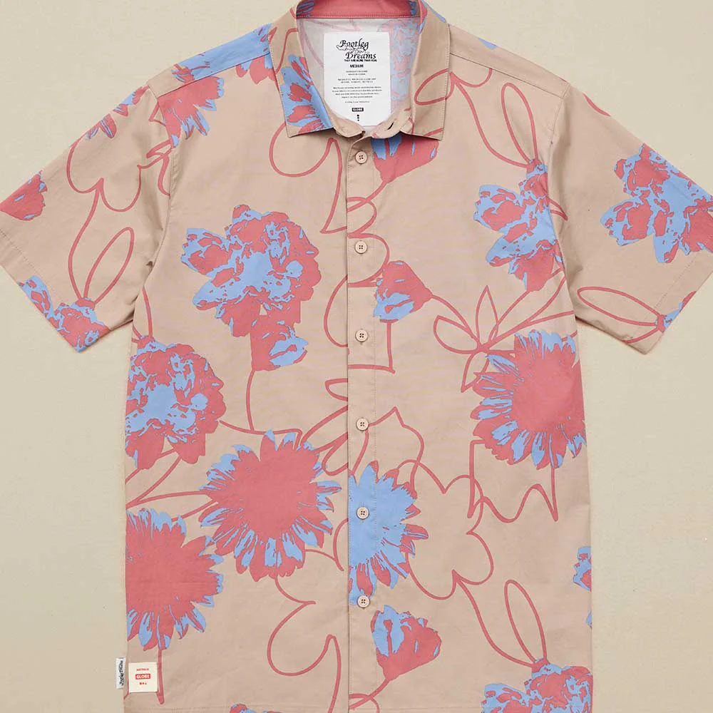 Globe Dreamin' Wild Short Sleeve Shirt - Dune - Image 3
