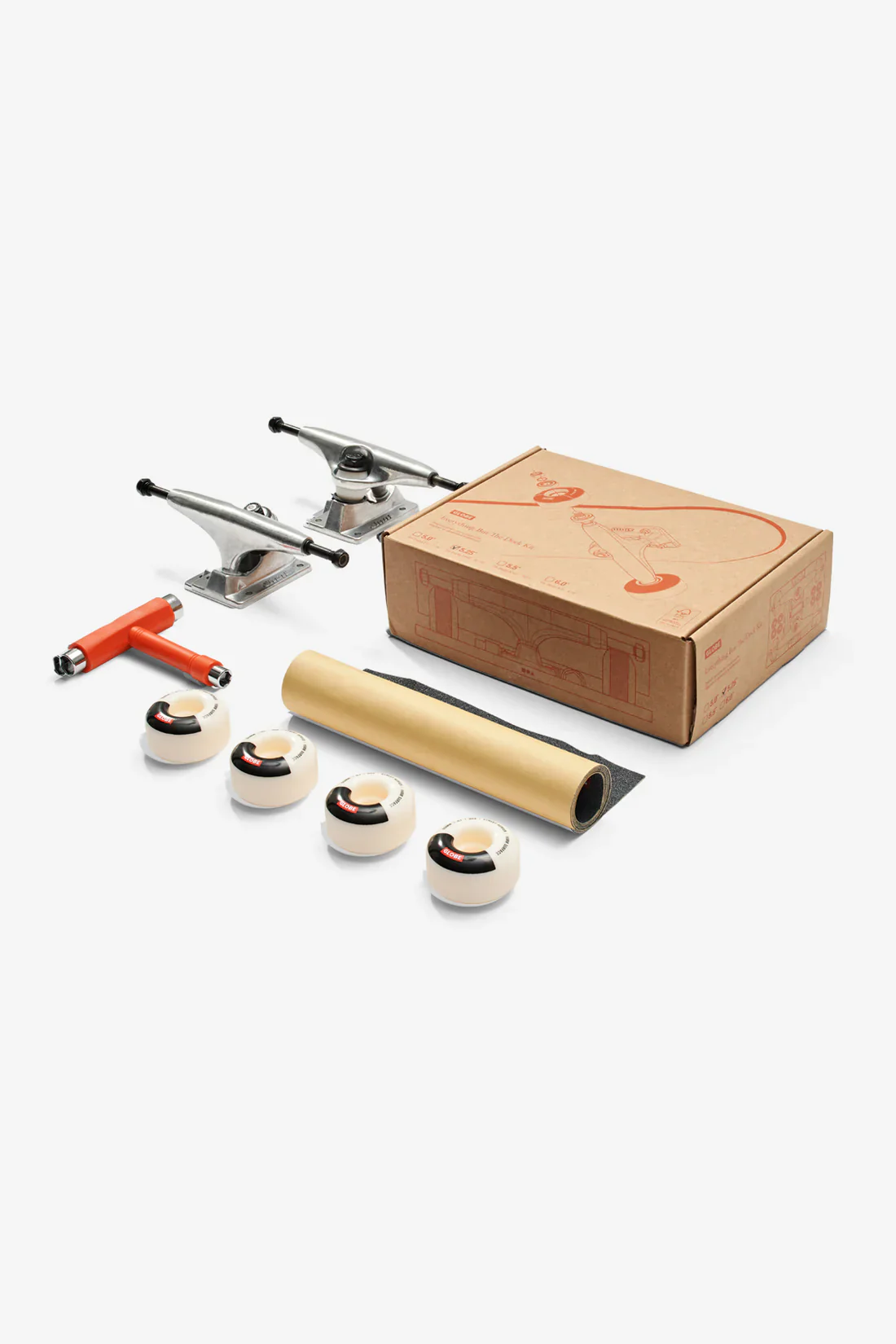 GLOBE Everything But The Deck Kit - Raw Finish - Image 3