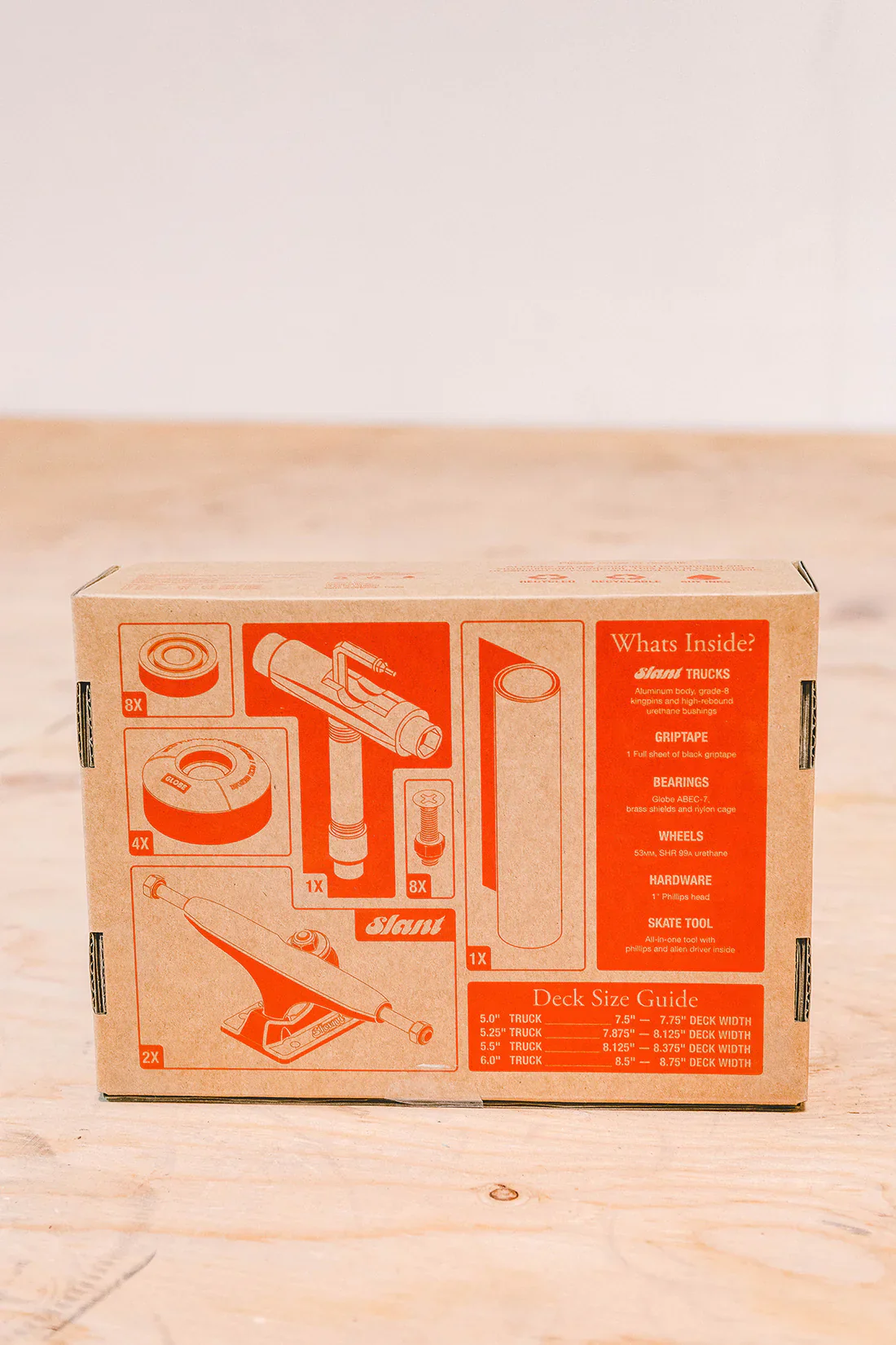 GLOBE Everything But The Deck Kit - Raw Finish - Image 4