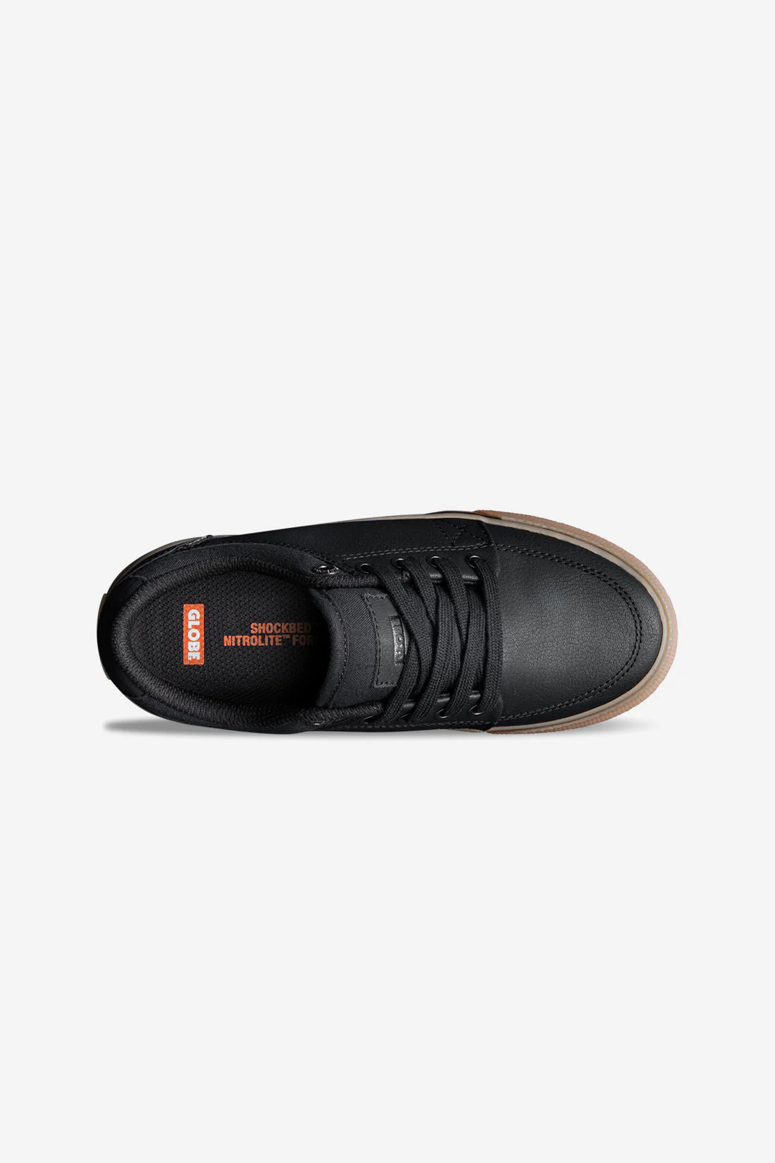 GLOBE GS-Kids Skate Shoes - Black Mock/ Gum Black Mock/Gum - Image 2