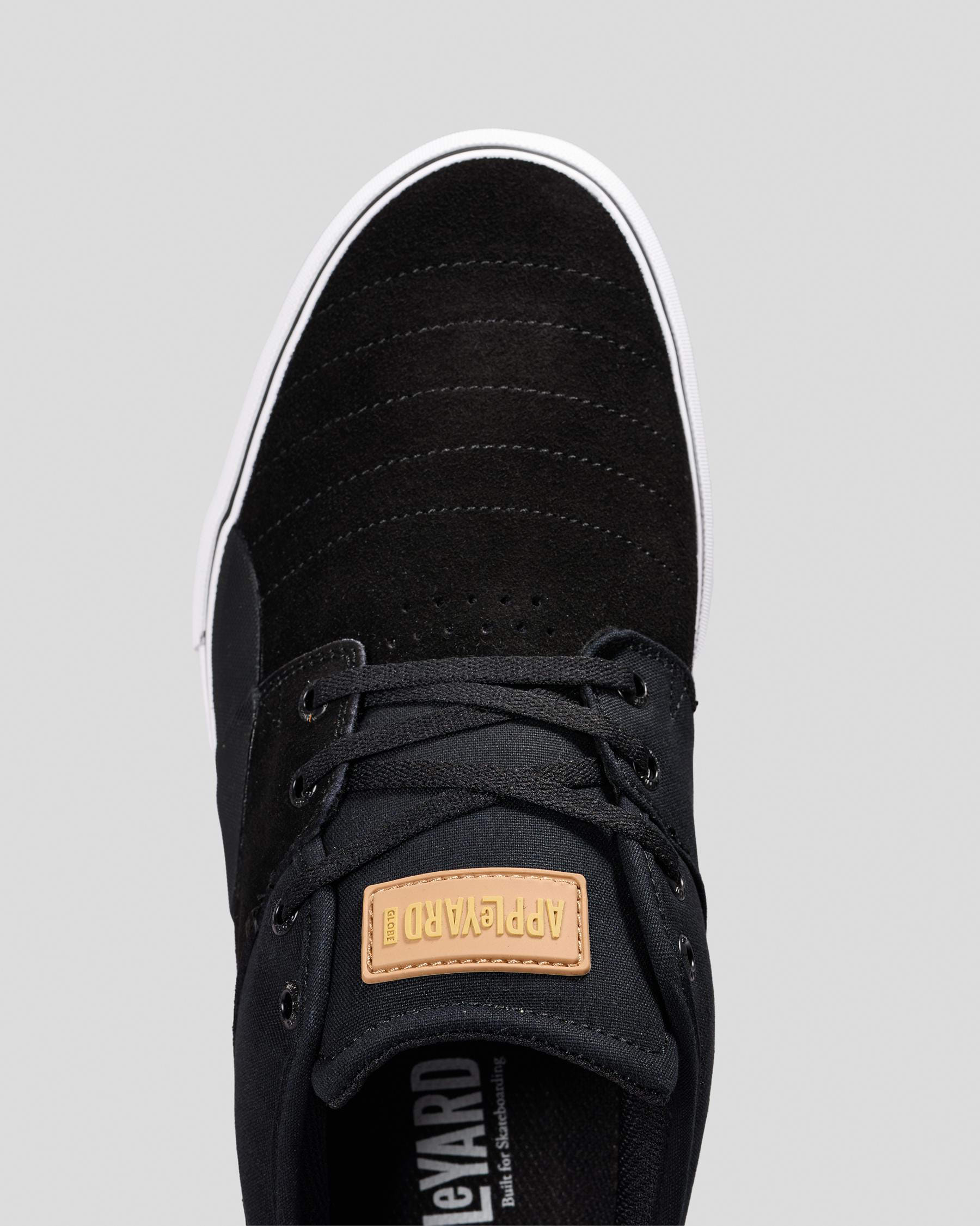 GLOBE Mahalo Plus Sneaker - Black/Tan/White - Image 5