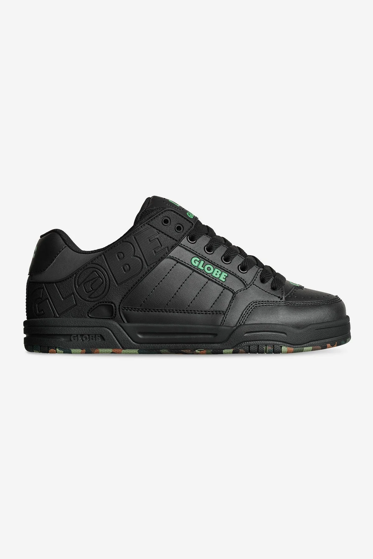 GLOBE Tilt Shoes - Black/Green/Mosaic